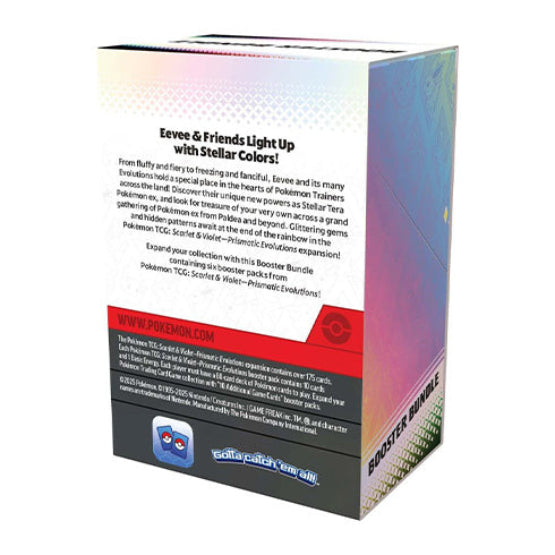 POKEMON TCG Scarlet & Violet Prismatic Evolutions Booster Bundle - Trading Card Games - 2