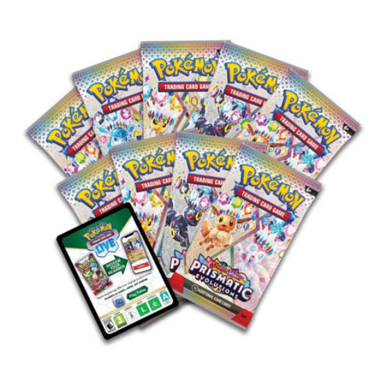 Scarlet & Violet Prismatic Evolutions Elite Trainer Box POKEMON TCG - Trading Card Games - 5