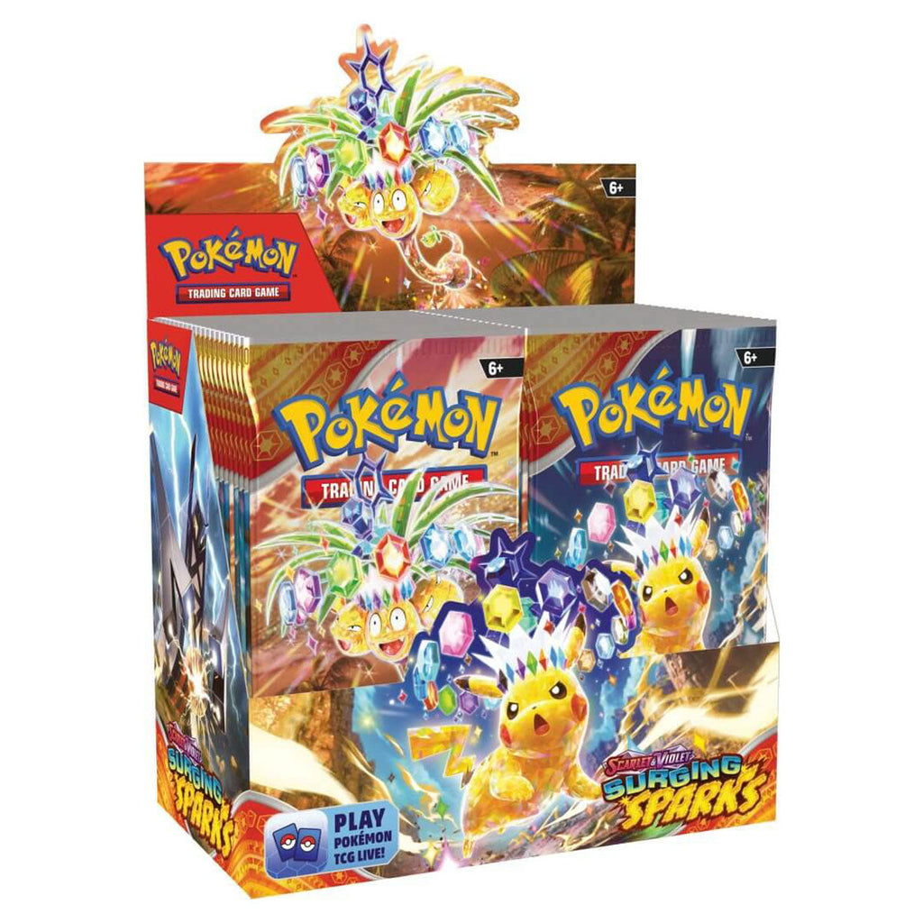 POKEMON TCG Scarlet & Violet Surging Sparks Booster Box - Trading Card Games