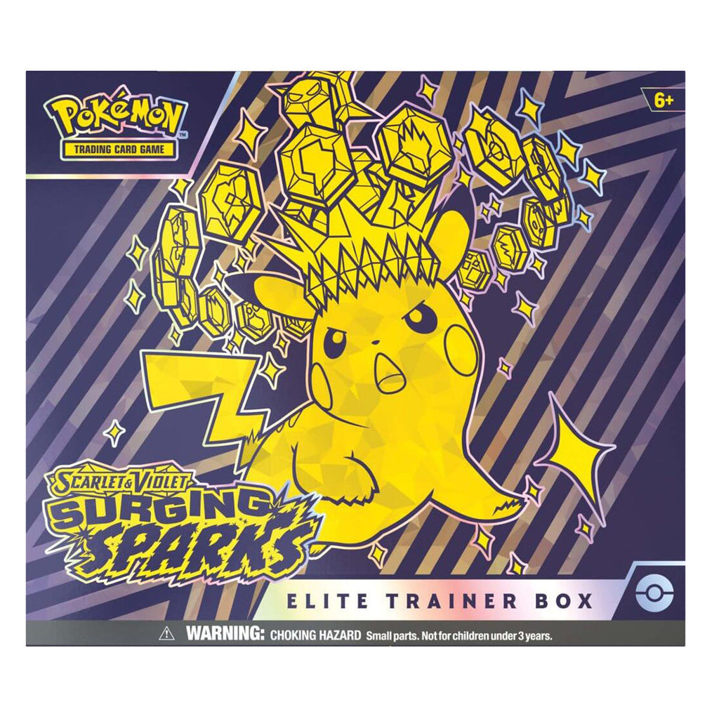 POKEMON TCG Scarlet & Violet Surging Sparks Elite Trainer Box - Trading Card Games - 3