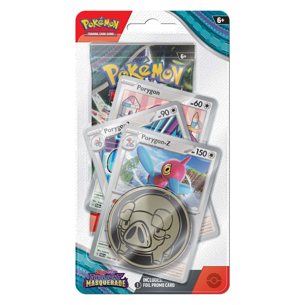 POKEMON TCG Scarlet & Violet Twilight Masquerade Premium Checklane Blisters (Pair) - Trading Card Games - 2