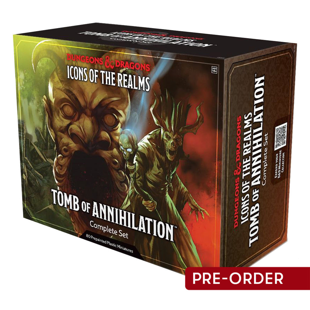 D&D Icons of the Realms: Tomb of Annihilation - Complete Set - Miniatures