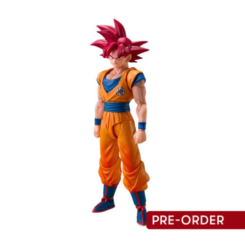 S.H.Figuarts SUPER SAIYAN GOD SON GOKU (GOD AURA) - Statues & Figures