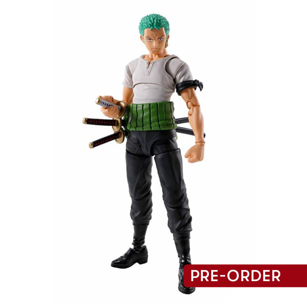 ONE PIECE - S.H.FIGUARTS - RORONOA ZORO (ROMANCE DAWN) - Statues & Figures
