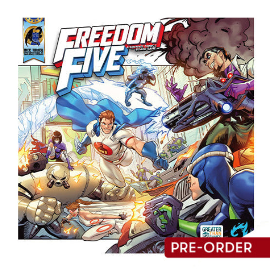 Freedom Five: A Sentinel Comics Board Game - Board Games