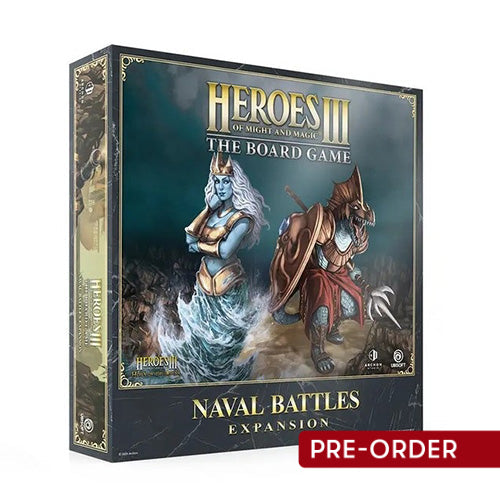 Heroes of Might and Magic III The Board Game Naval Battles Expansion - Board Games