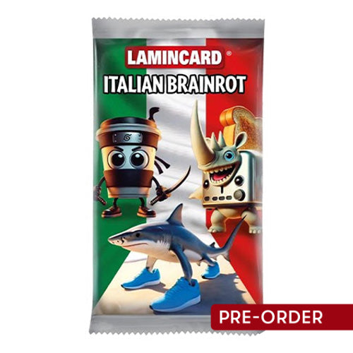 Lamincard Italian Brainrot Single Booster Pack - Trading Card Games