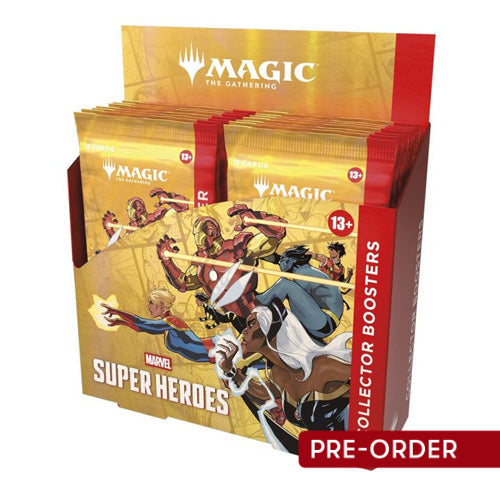 Magic Marvel Super Heroes Collector Booster Box - Trading Card Games