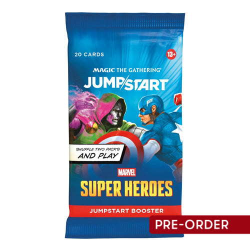 Magic Marvel Super Heroes Jumpstart Single Booster Pack - Trading Card Games