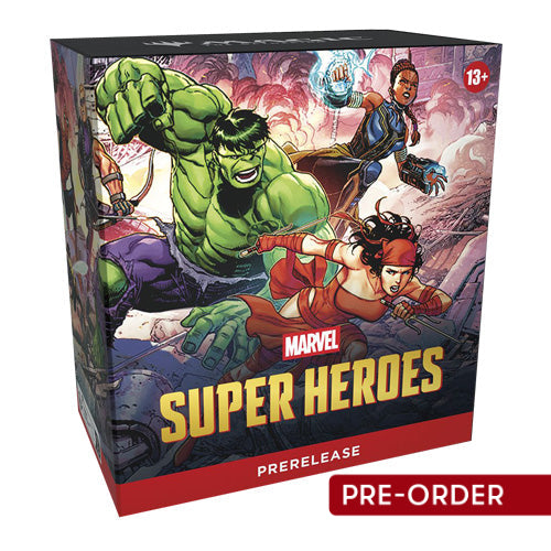 Magic Marvel Super Heroes Prerelease Pack - Trading Card Games