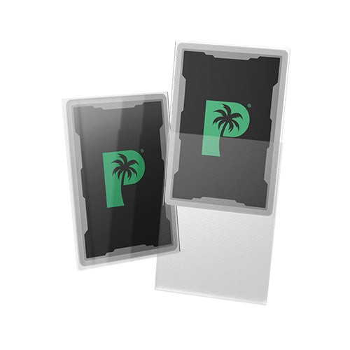 Palms Off Japanese 60pc Blackout Deck Sleeves - Clear - Sleeves - 2