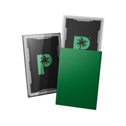 Palms Off Japanese 60pc Blackout Deck Sleeves - Green - Sleeves - 2