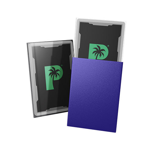 Palms Off Japanese 60pc Blackout Deck Sleeves - Purple - Sleeves - 2