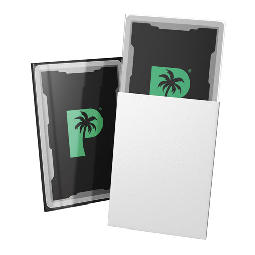 Palms Off Standard 100pc Blackout Deck Sleeves - White - Sleeves - 2
