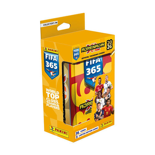 Panini FIFA 365 Adrenalyn XL 2026 Soccer Classic Tin (Random Select) - Sports Cards