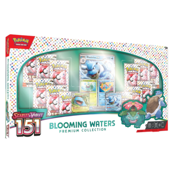 Pokemon TCG Scarlet & Violet 151 Blooming Waters Premium Collection - Trading Card Games