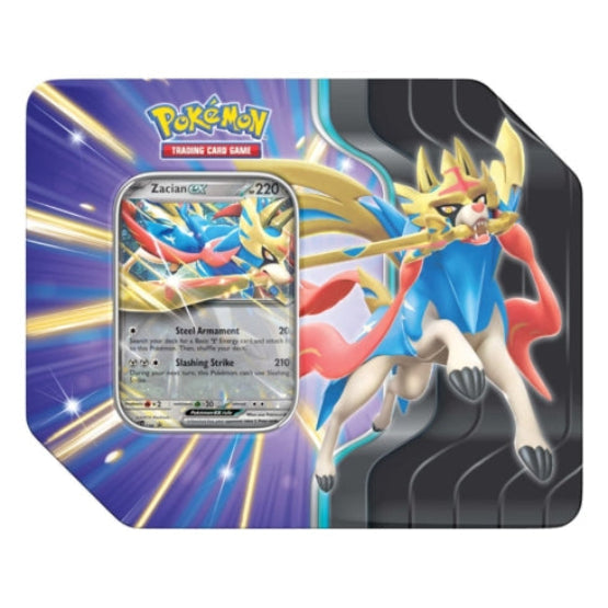 Pokemon TCG Slashing Legends Tin (Pair) - Trading Card Games - 2