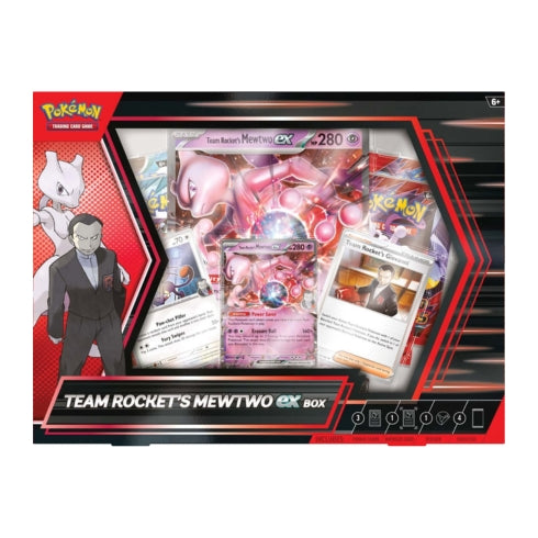Pokemon TCG Team Rocket's Mewtwo ex Box - Trading Card Games - 2