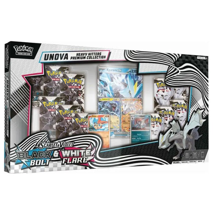 Pokemon Black Bolt & White Flare Unova Heavy Hitters Premium Collection - Trading Card Games