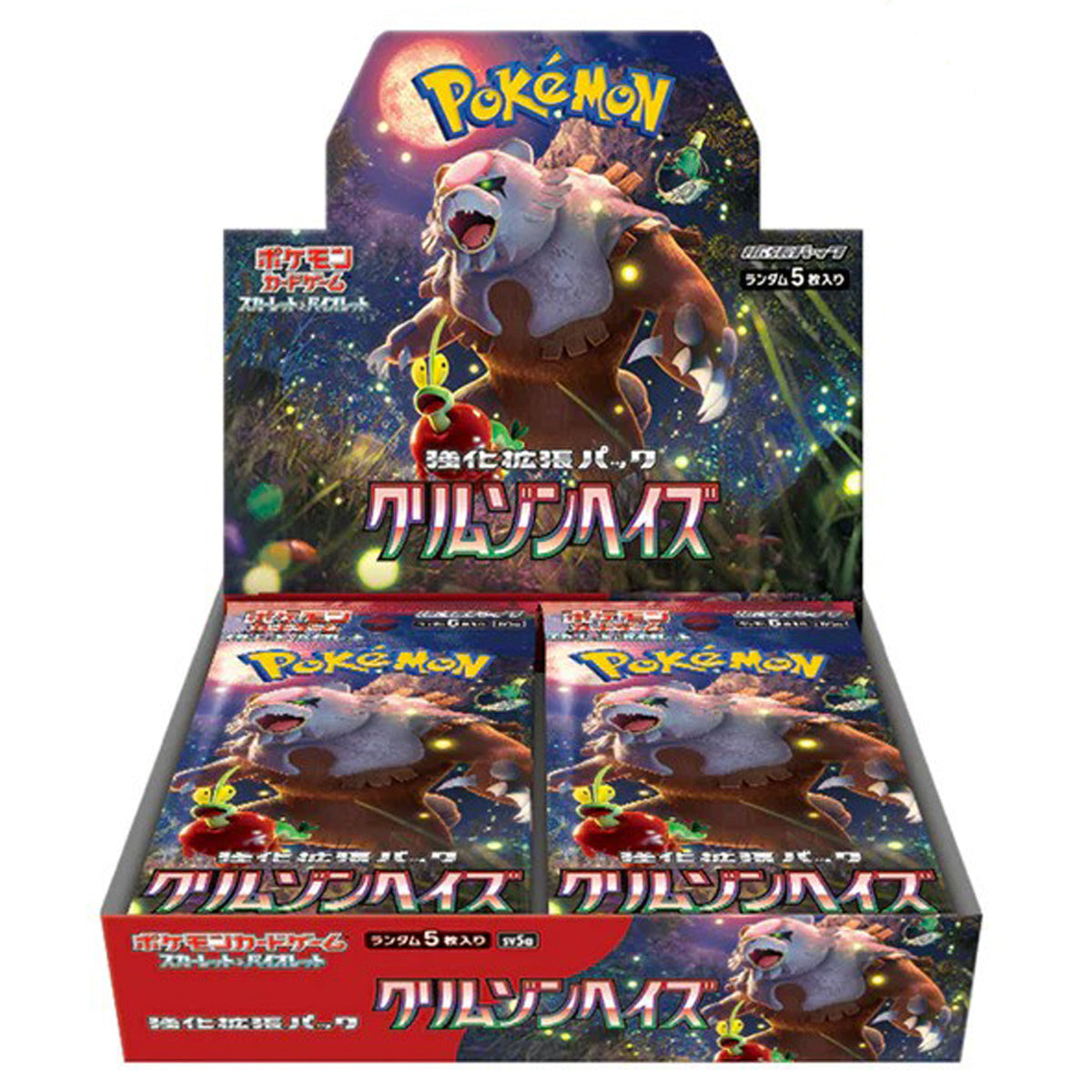 Pokemon Scarlet & Violet TCG Crimson Haze Booster Box sv5a Japanese - Trading Card Games