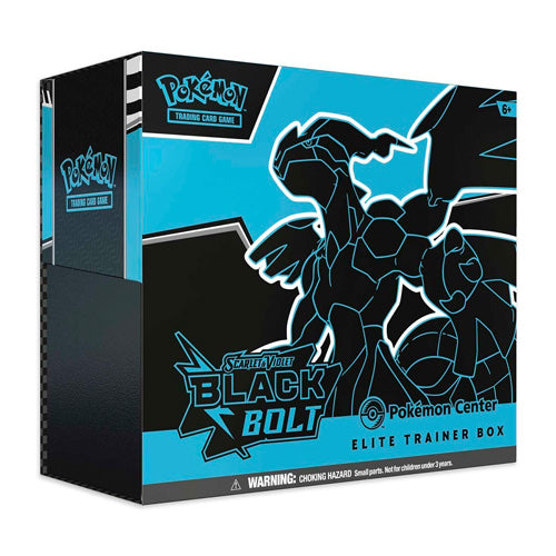 Pokemon TCG Black Bolt Pokemon Center Elite Trainer Box - Trading Card Games