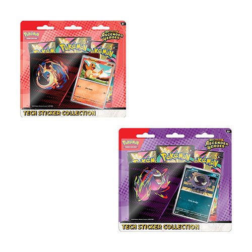 Pokemon TCG Mega Evolution Ascended Heroes Tech Sticker Collection (Pair) - Trading Card Games