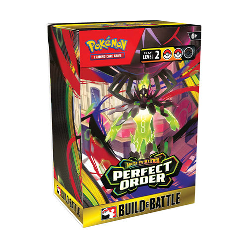 Pokemon TCG Mega Evolution Perfect Order Build & Battle Box - Trading Card Games