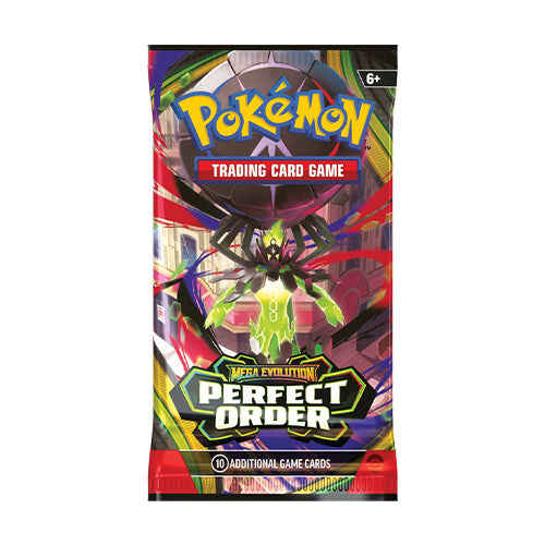 Pokemon TCG Mega Evolution Perfect Order Single Booster Pack - Trading Card Games
