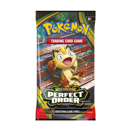 Pokemon TCG Mega Evolution Perfect Order Single Booster Pack - Trading Card Games - 3