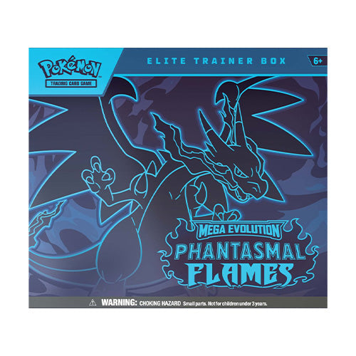 Pokemon TCG Mega Evolution Phantasmal Flames Elite Trainer Box - Trading Card Games - 2
