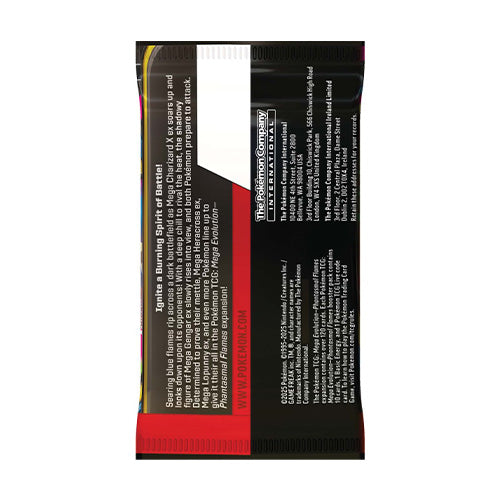Pokemon TCG Mega Evolution Phantasmal Flames Single Booster Pack - Trading Card Games - 5