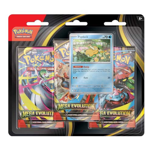 Pokemon TCG Mega Evolution Three Booster Blisters (Pair) - Trading Card Games - 2