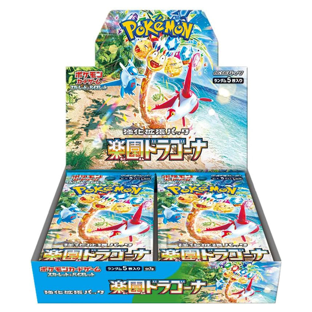 Pokemon TCG Scarlet Violet Paradise Dragona sv7a Booster Box Japanese - Trading Card Games