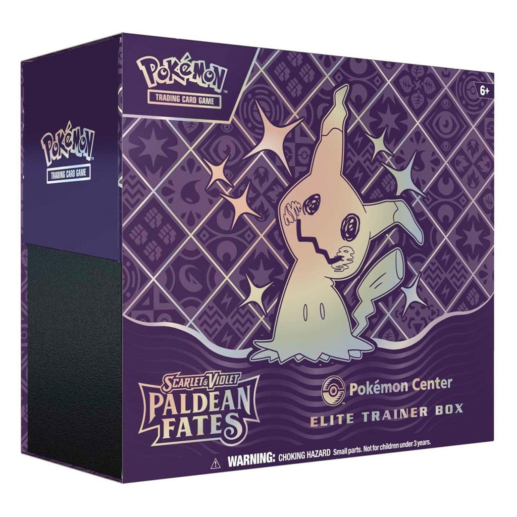 Pokemon TCG: Scarlet & Violet Paldean Fates Pokemon Center Elite Trainer Box - Trading Card Games