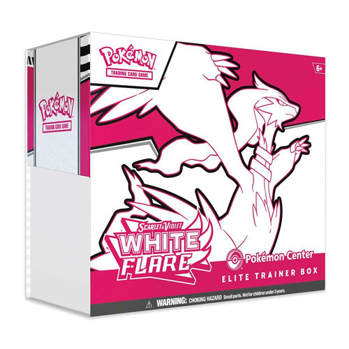 Pokemon TCG White Flare Pokemon Center Elite Trainer Box - Trading Card Games
