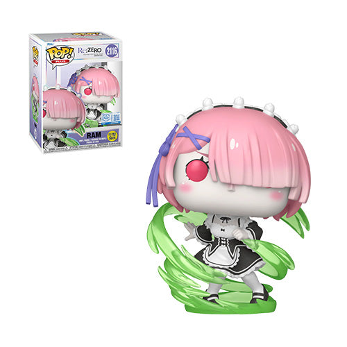 Re:Zero Starting Life in Another World - Ram (Wind Magic) Glow Pop! Plus - Statues & Figures - 4