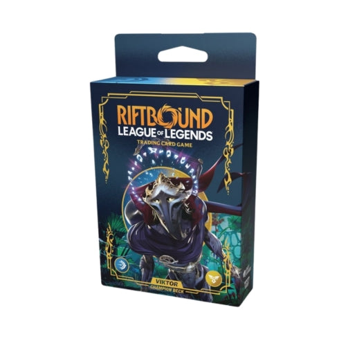 Riftbound League of Legends TCG Set 1 Origins Viktor Champion Deck - Trading Card Games