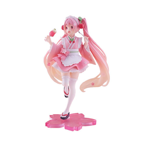 Sakura Miku Newley Written Figure (Japanese Cafe Version) (re-run) - Statues & Figures - 3