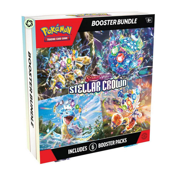 Scarlet & Violet Stellar Crown Booster Bundle POKEMON TCG - Trading Card Games