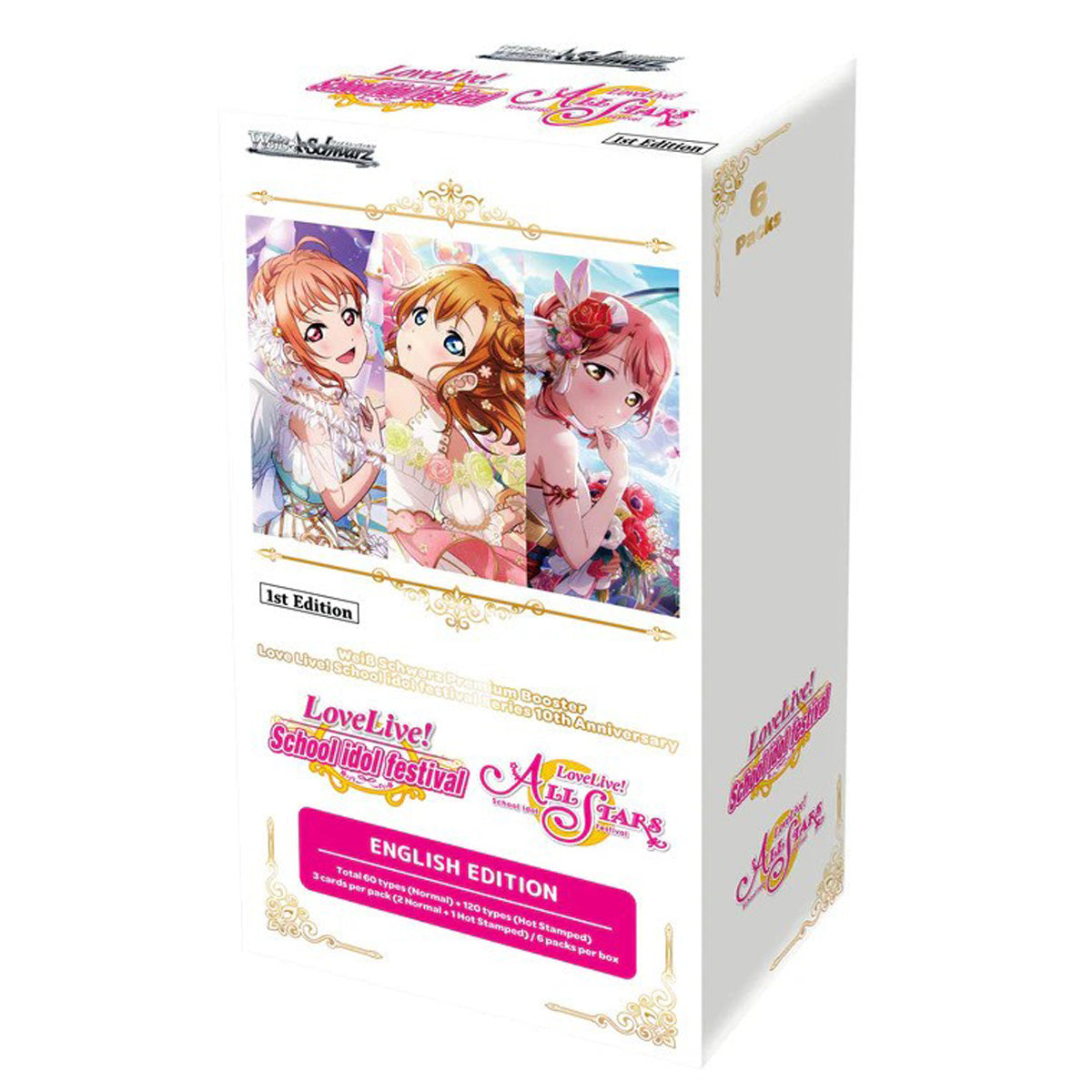 Weiss Schwarz Love Live! School idol festival 10th Anniversary Premium Booster Box - Trading Card Games
