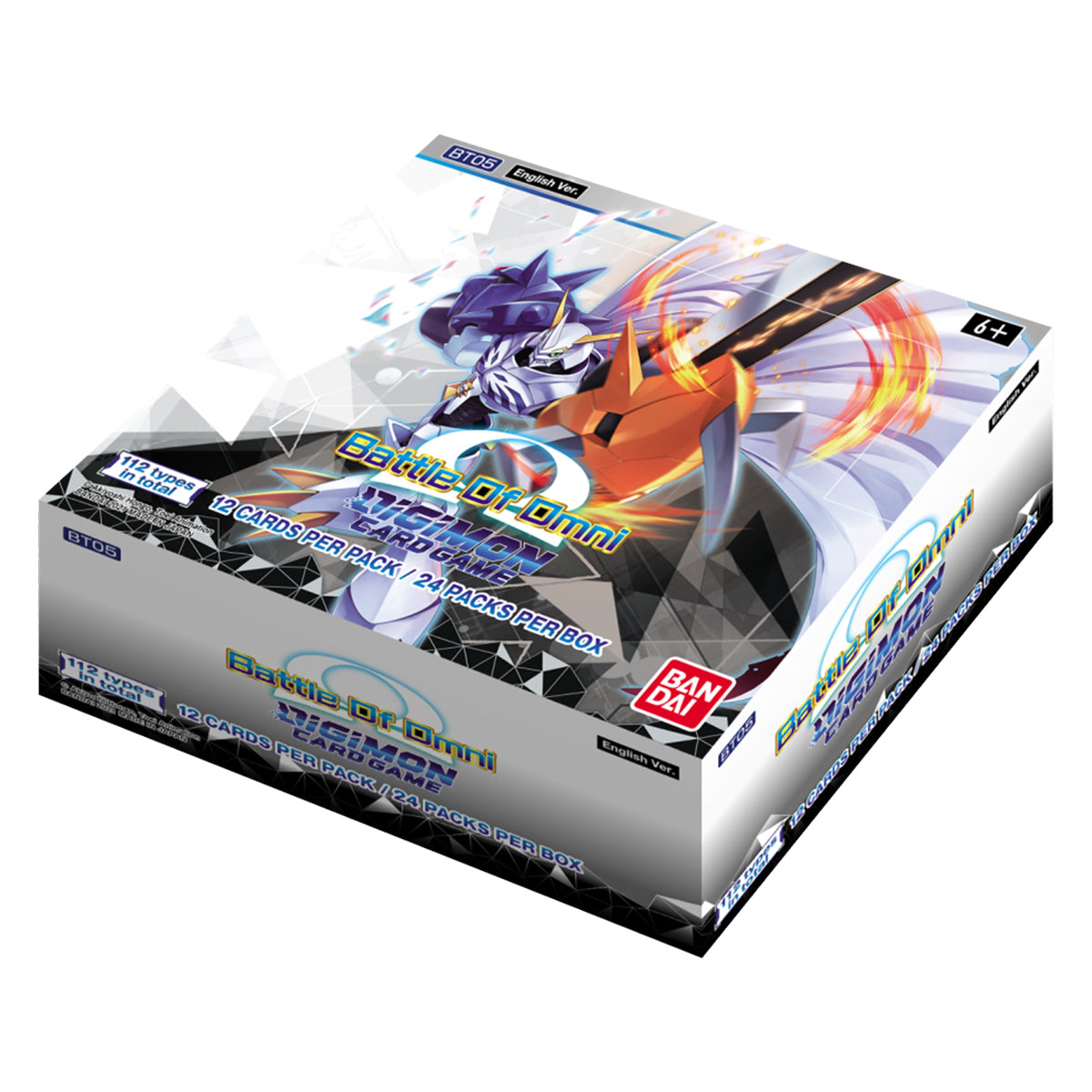 Series 05 Battle of Omni BT05 Booster Box Digimon Card Game - Trading Card Games