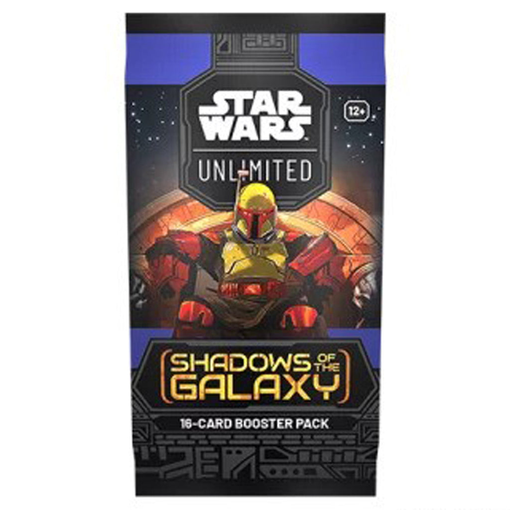 Star Wars Unlimited - Shadows of the Galaxy Single Booster Pack - Trading Card Games