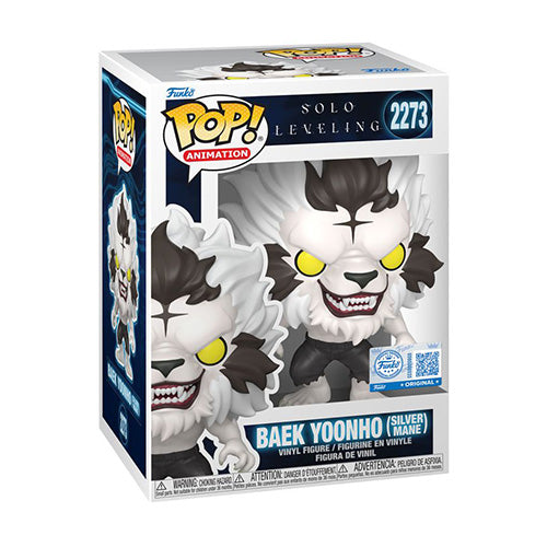 Solo Leveling - Baek Yoonho (Silver Mane) Pop! Vinyl - Statues & Figures