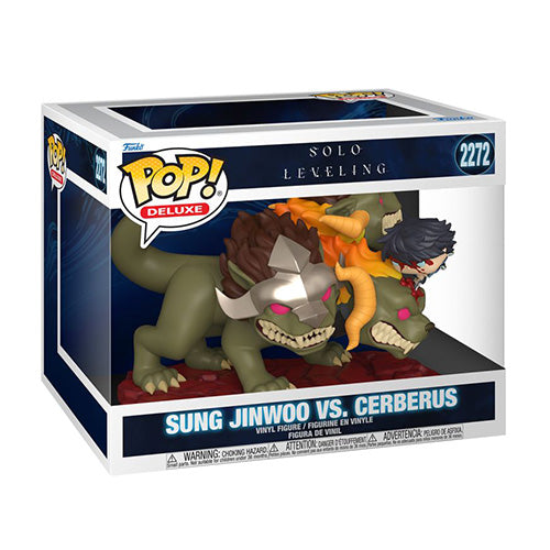 Solo Leveling - Sung Jinwoo vs Cerberus Pop! Deluxe - Statues & Figures