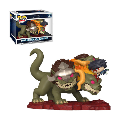 Solo Leveling - Sung Jinwoo vs Cerberus Pop! Deluxe - Statues & Figures - 3