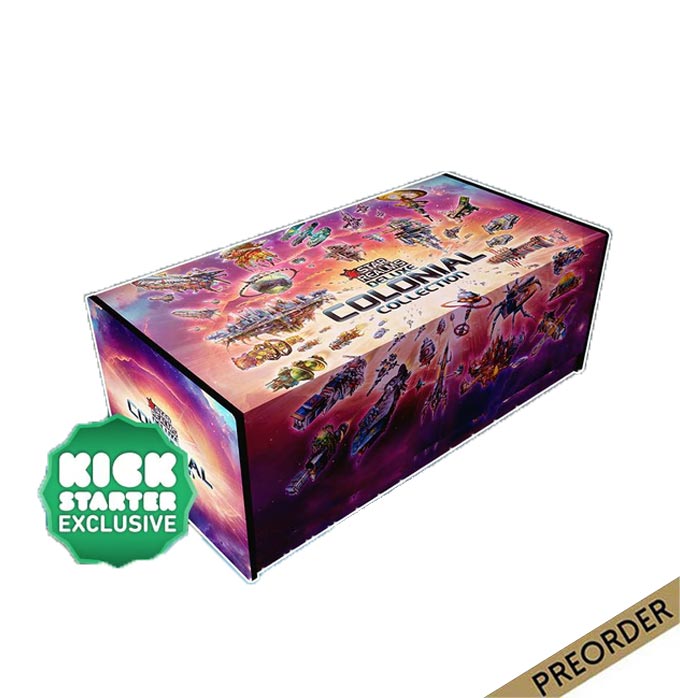 Kickstarter Star Realms Deluxe Colonial Collection - Board Games