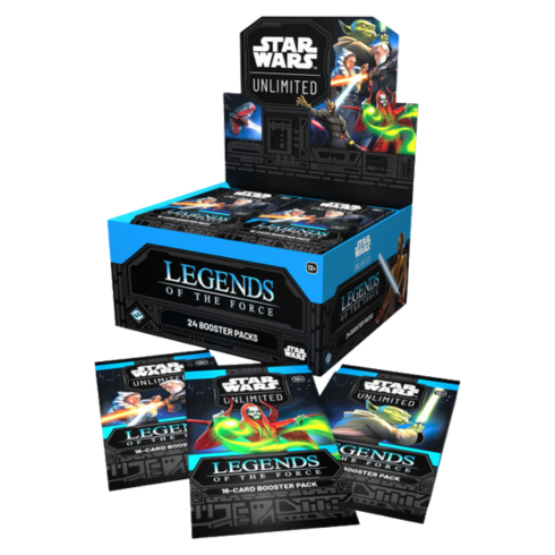 Star Wars Unlimited Legends of the Force Booster Box - Trading Card Games - 3