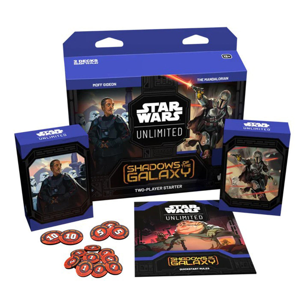 Star Wars Unlimited - Shadows of the Galaxy Two-Player Starter - Trading Card Games - 4