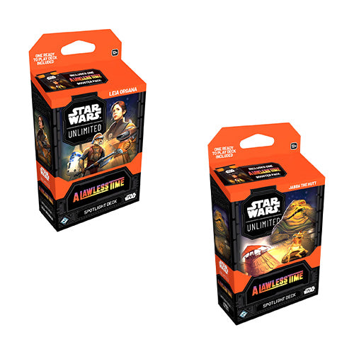 Star Wars Unlimited A Lawless Time Spotlight Deck (Pair) - Trading Card Games