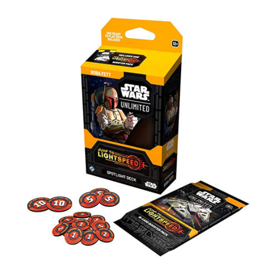 Star Wars Unlimited Jump to Lightspeed Boba Fett Spotlight Deck - Trading Card Games - 3